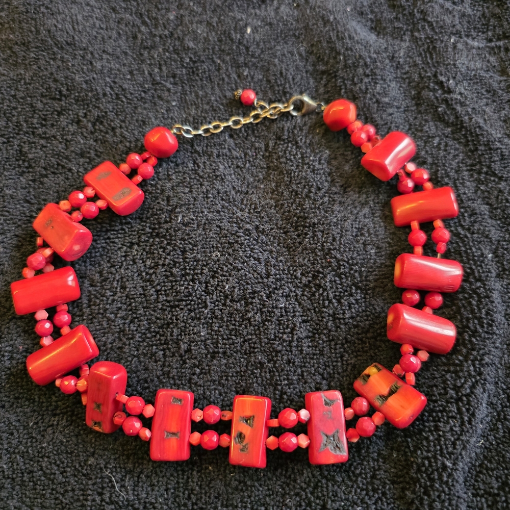 Authentic Red Coral Necklace